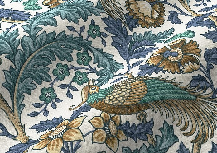 Oakmere, Verdigris - Roman Blind - Image 4